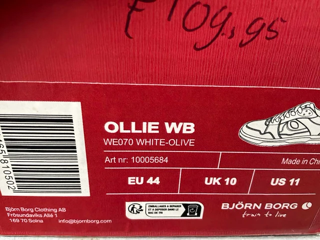 Björn borg ollie wb sneakers (11x) - afbeelding 5 van  13
