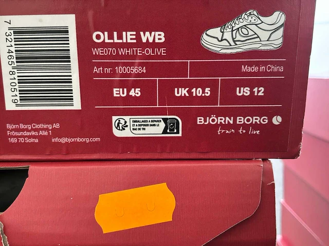 Björn borg ollie wb sneakers (11x) - afbeelding 7 van  13