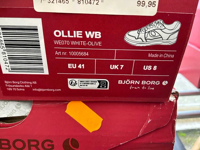 Björn borg ollie wb sneakers (11x) - afbeelding 9 van  13