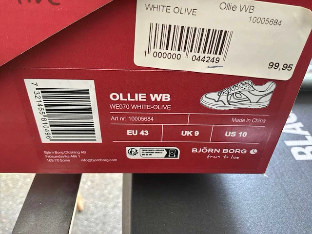 Björn borg ollie wb sneakers (11x) - afbeelding 10 van  13