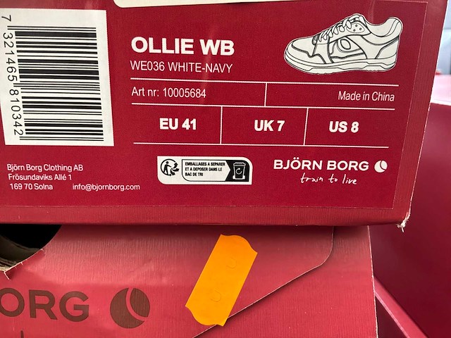 Björn borg ollie wb veter schoen (10x) - afbeelding 5 van  11