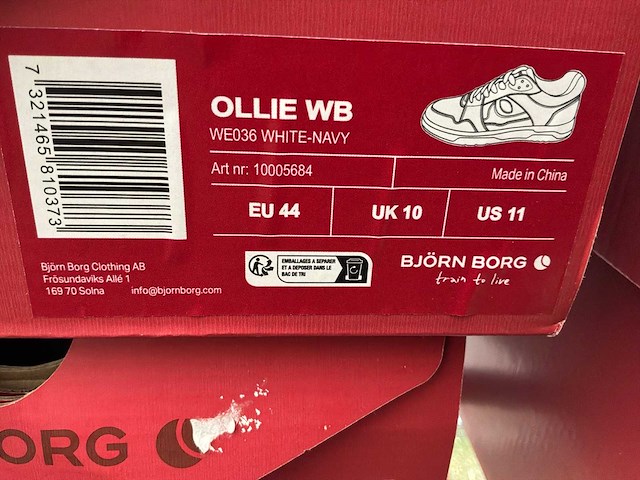 Björn borg ollie wb veter schoen (10x) - afbeelding 8 van  11