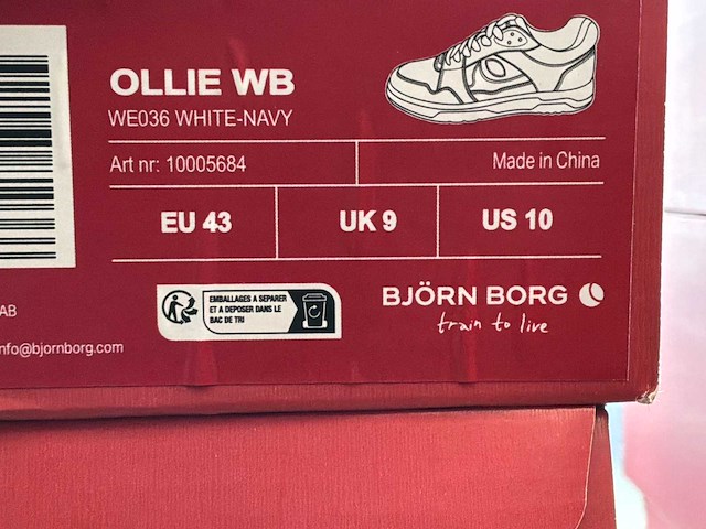 Björn borg ollie wb veter schoen (10x) - afbeelding 11 van  11