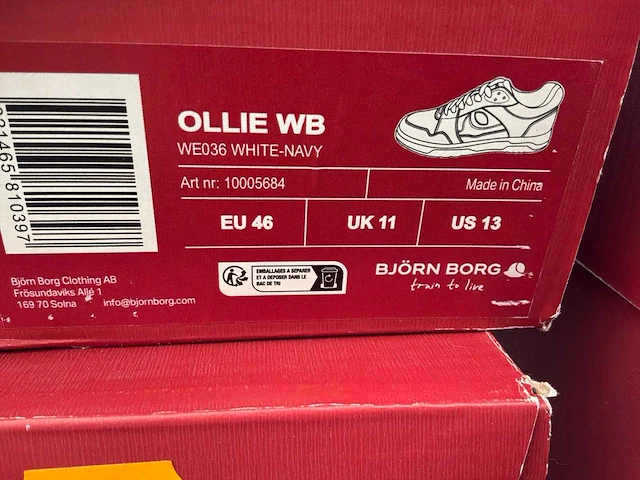Björn borg ollie wb veter schoen (10x) - afbeelding 6 van  12