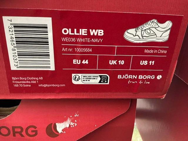 Björn borg ollie wb veter schoen (10x) - afbeelding 7 van  12