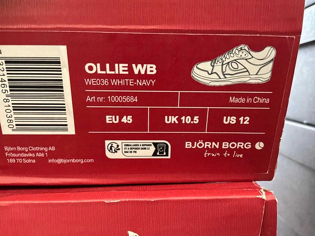 Björn borg ollie wb veter schoen (6x) - afbeelding 4 van  8