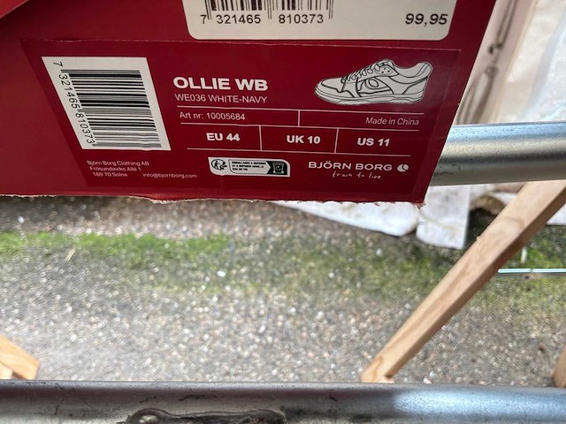 Björn borg ollie wb veter schoen (6x) - afbeelding 8 van  8