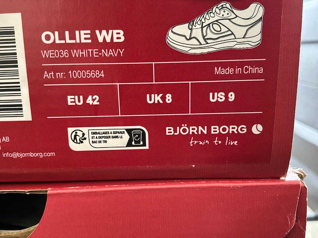 Björn borg ollie wb veter schoen (8x) - afbeelding 4 van  10