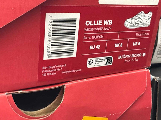 Björn borg ollie wb veter schoen (8x) - afbeelding 9 van  10