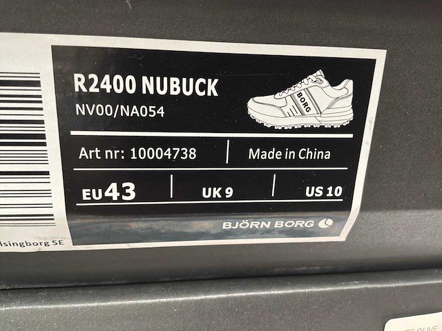 Björn borg r2400 sneakers (10x) - afbeelding 3 van  12