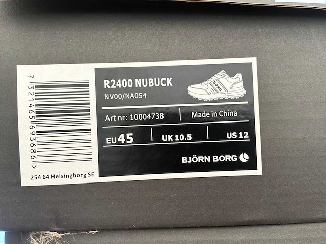Björn borg r2400 sneakers (10x) - afbeelding 6 van  12