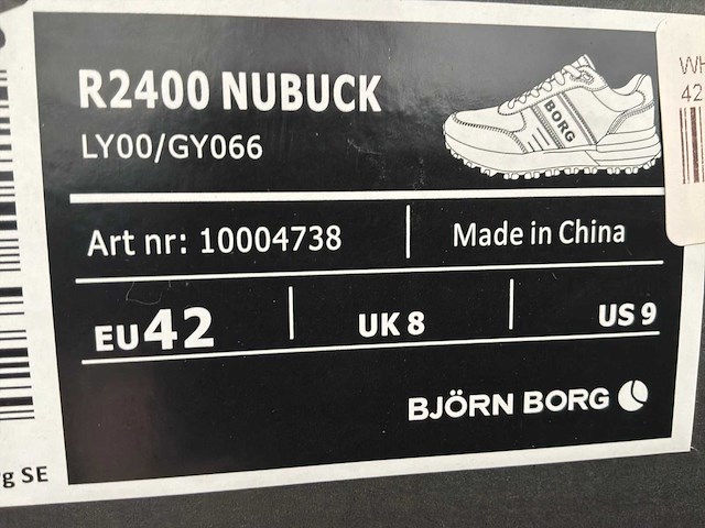 Björn borg r2400 sneakers (10x) - afbeelding 9 van  12