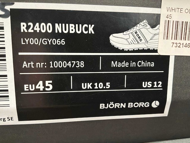 Björn borg r2400 sneakers (10x) - afbeelding 11 van  12