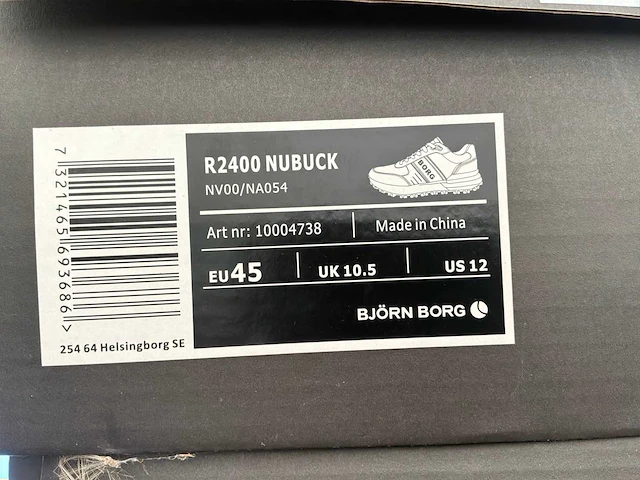 Björn borg r2400 sneakers (10x) - afbeelding 6 van  12