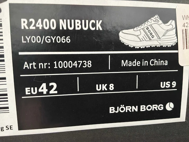 Björn borg r2400 sneakers (10x) - afbeelding 9 van  12