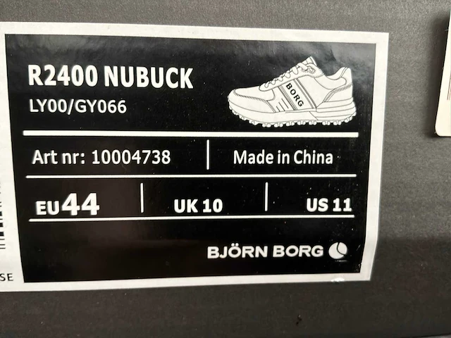Björn borg r2400 sneakers (10x) - afbeelding 10 van  12