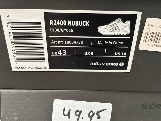 Björn borg r2400 sneakers (6x) - afbeelding 7 van  8