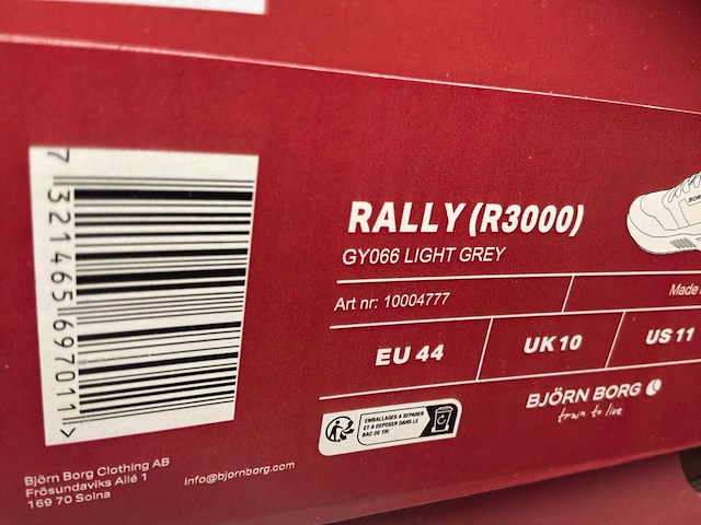 Björn borg rally (r3000) sneakers (15x) - afbeelding 3 van  17