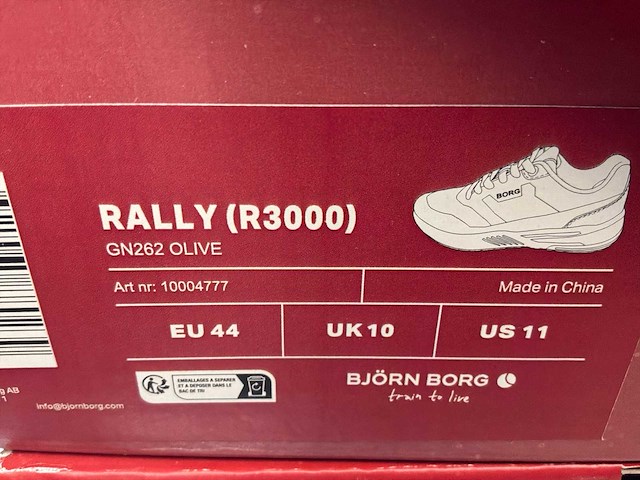 Björn borg rally (r3000) sneakers (15x) - afbeelding 4 van  17