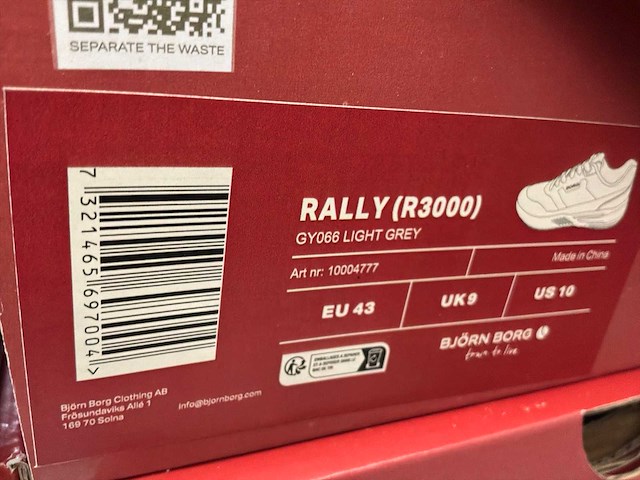 Björn borg rally (r3000) sneakers (15x) - afbeelding 5 van  17