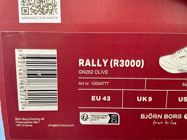 Björn borg rally (r3000) sneakers (15x) - afbeelding 12 van  17