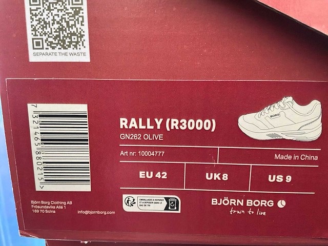 Björn borg rally (r3000) sneakers (15x) - afbeelding 14 van  17