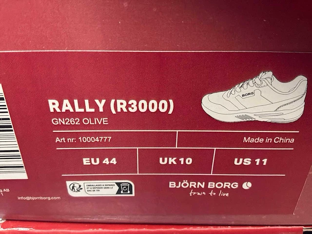 Björn borg rally (r3000) sneakers (15x) - afbeelding 4 van  17
