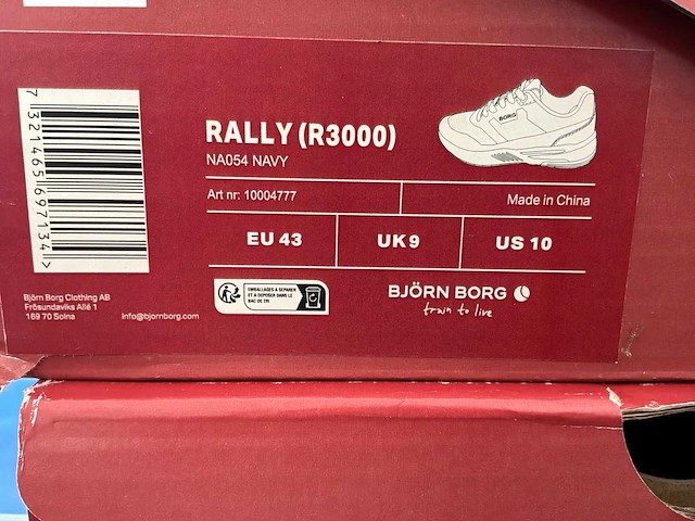 Björn borg rally (r3000) sneakers (6x) - afbeelding 3 van  8