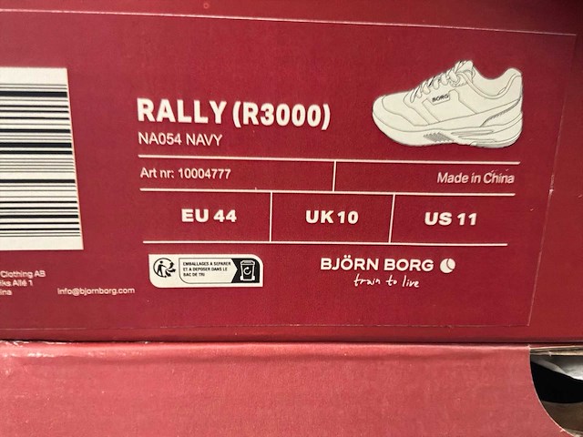 Björn borg rally (r3000) sneakers (6x) - afbeelding 6 van  8