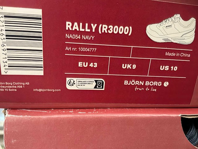 Björn borg rally (r3000) sneakers (6x) - afbeelding 7 van  8