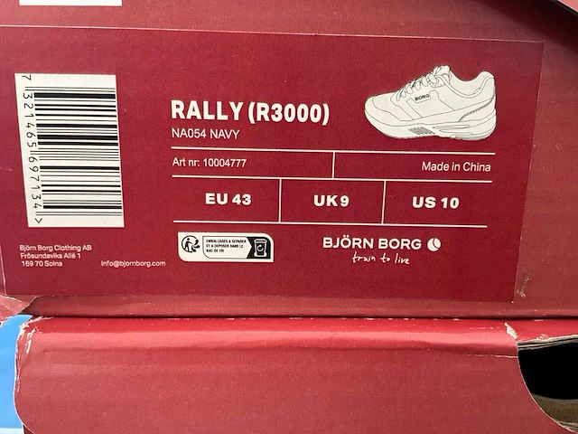 Björn borg rally (r3000) sneakers (6x) - afbeelding 3 van  8
