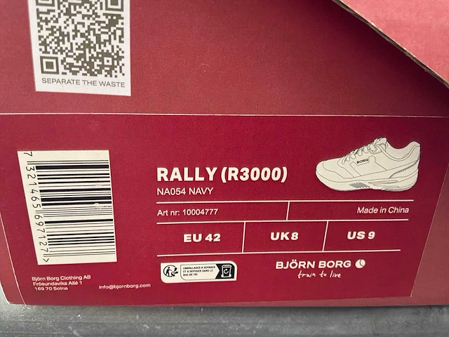 Björn borg rally (r3000) sneakers (6x) - afbeelding 8 van  8