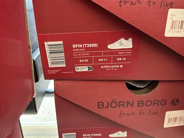 Björn borg spin (t2900) veter schoen (10x) - afbeelding 4 van  13
