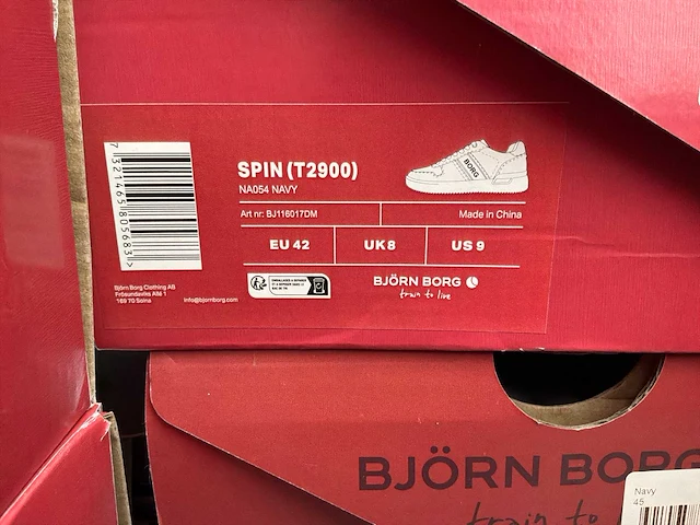 Björn borg spin (t2900) veter schoen (10x) - afbeelding 2 van  13