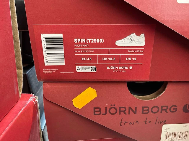 Björn borg spin (t2900) veter schoen (10x) - afbeelding 3 van  13