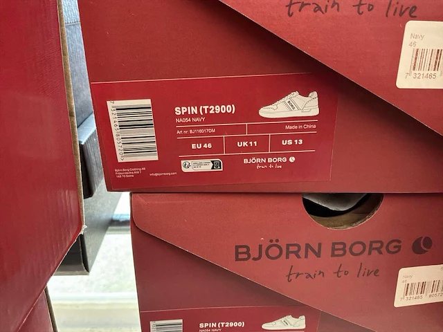 Björn borg spin (t2900) veter schoen (10x) - afbeelding 4 van  13