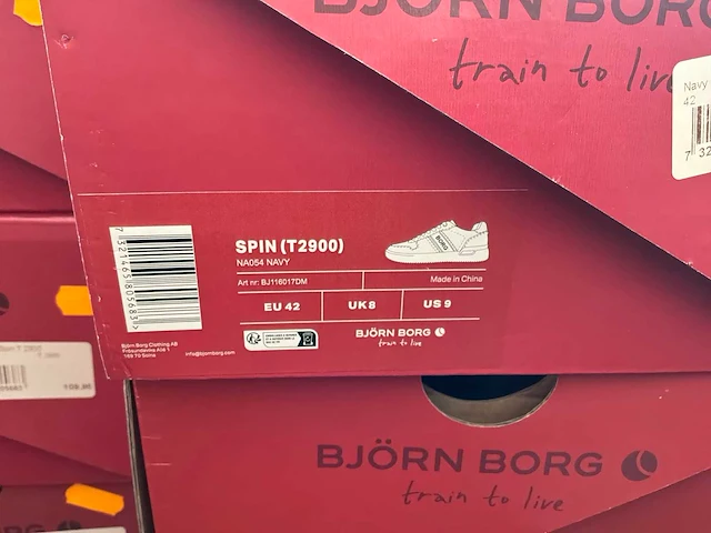 Björn borg spin (t2900) veter schoen (10x) - afbeelding 8 van  13