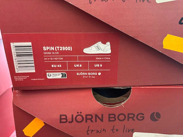 Björn borg spin (t2900) veter schoen (14x) - afbeelding 6 van  17