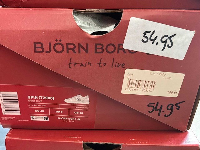 Björn borg spin (t2900) veter schoen (14x) - afbeelding 8 van  17