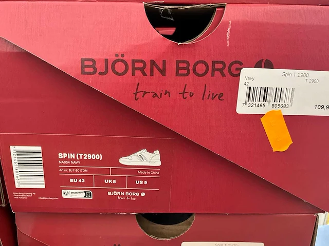 Björn borg spin (t2900) veter schoen (14x) - afbeelding 10 van  17
