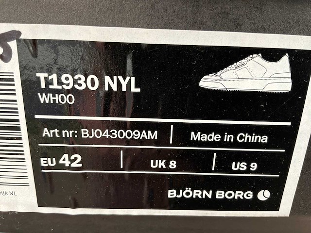Björn borg whoo t1930 sneakers (10x) - afbeelding 2 van  12