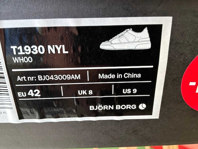 Björn borg whoo t1930 sneakers (10x) - afbeelding 4 van  12