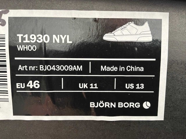 Björn borg whoo t1930 sneakers (10x) - afbeelding 7 van  12