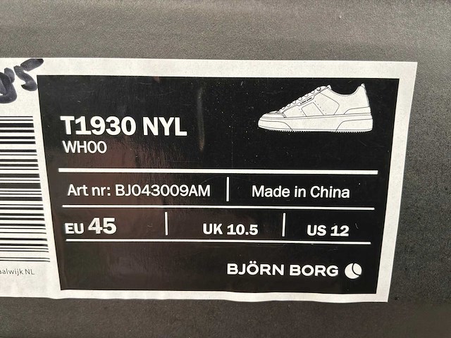 Björn borg whoo t1930 sneakers (10x) - afbeelding 8 van  12