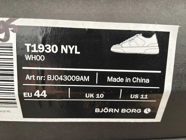 Björn borg whoo t1930 sneakers (10x) - afbeelding 9 van  12