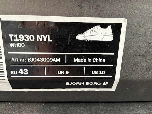 Björn borg whoo t1930 sneakers (10x) - afbeelding 12 van  12