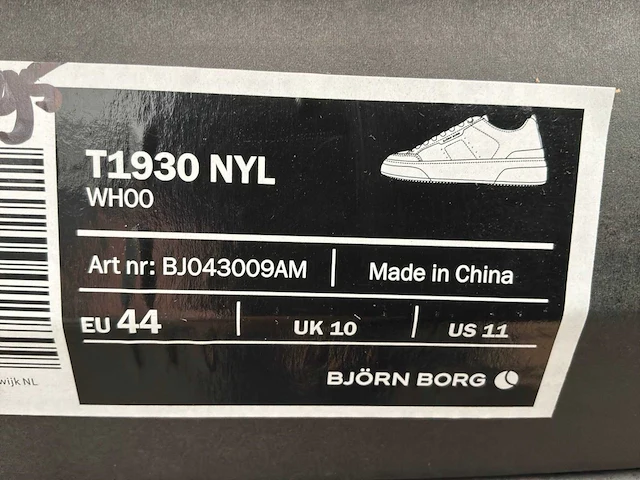 Björn borg whoo t1930 sneakers (10x) - afbeelding 9 van  12