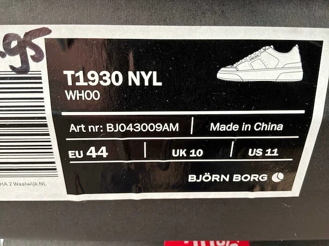 Björn borg whoo t1930 sneakers (10x) - afbeelding 11 van  12