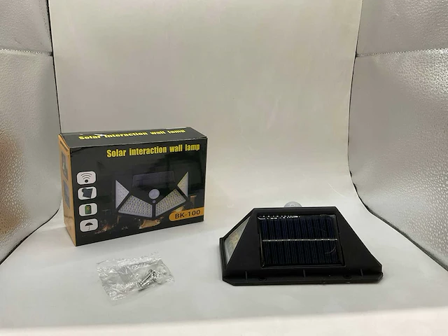 Bk-100 - solar wandlamp (12x) - afbeelding 3 van  6