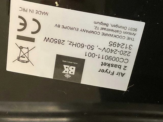 Bk airfryer - afbeelding 2 van  2